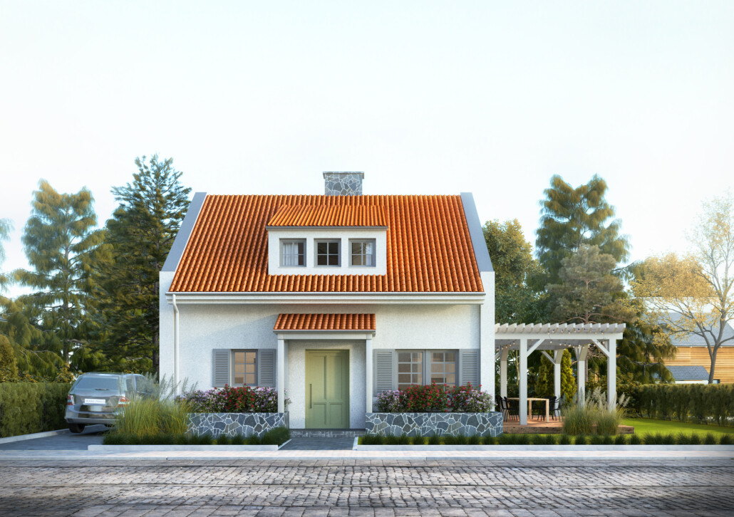 dom wojskiego elewacja frontowa